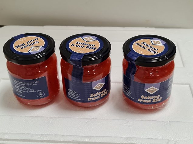 Trout caviar in 400g jars Trout caviar in 400g jars | Gallery